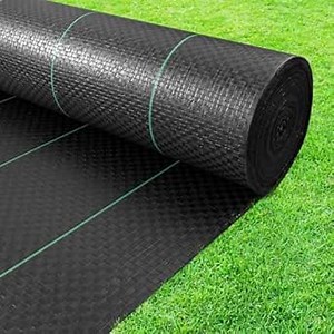 AMAGABELI GARDEN & HOME 3ft x 300ft Weed Barrier Landscape Fabric 3.2oz Plastic Garden Cloth Heavy Duty Weed Control Blocker Mat Gardening Ground Cover Woven Geotextile Fabric Driveway Underlayment