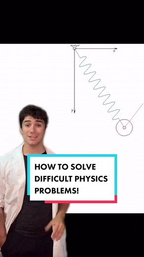 How to Solve Difficult Physics Problems! Ft @ryan.curtis1999