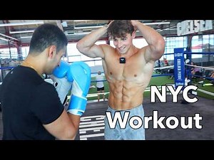 Epic NYC Gym Workout! & Abs Punching Challenge