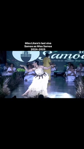 Miss Litara’s last siva Samoa as Miss Samoa 2024-2025 #followerseveryone @highlight #MissSamoa *do not own rights to the song* | Siniva Tunai