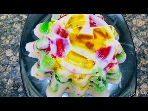 Mix Jelly Pudding | Quick And Easy | Quick Cooking