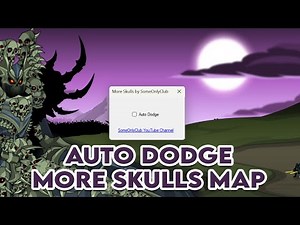 AQW Auto Dodge More Skulls Map