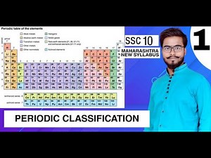 PERIODIC CLASSIFICATION OF ELEMENT/ PART 1/ SCIENCE 1/ CHAPTER 2/ 10TH SSC/ STATE BOARD MAHARASHTRA