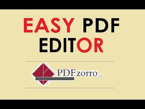 FREE PDF EDITING TOOL | PDF Zorro