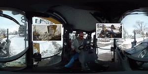 5.4K views · 58 reactions | Want to know what it is like to drive a motor grader during a snow event? Check out this 360 video! | City of Sioux Falls - Municipal Government | Facebook