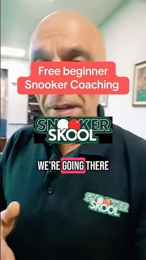 Beginner Snooker Coaching at SnookeSjool.com