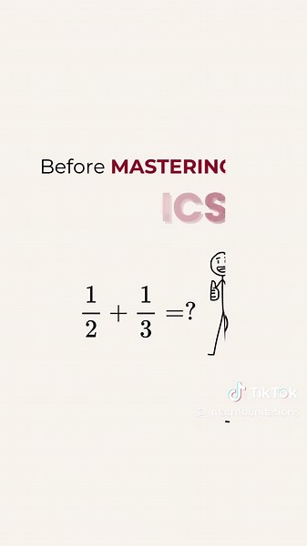 Math Order: What Students Missed in School