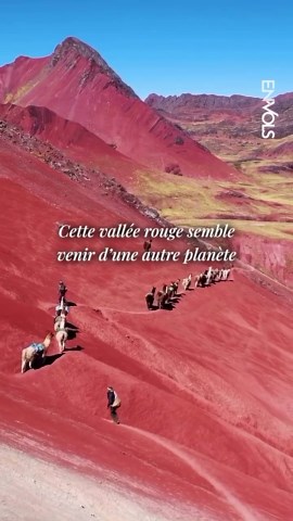 Vinicunca : la montagne arc-en-ciel du Pérou