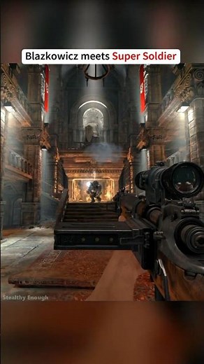 Wolfenstein The Old Blood Gameplay - Blazkowicz meets Super Soldier
