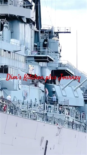 USS Wisconsin At The Museum💐USS විස්කොන්සන් 💐#battleship #usa #navalaviation