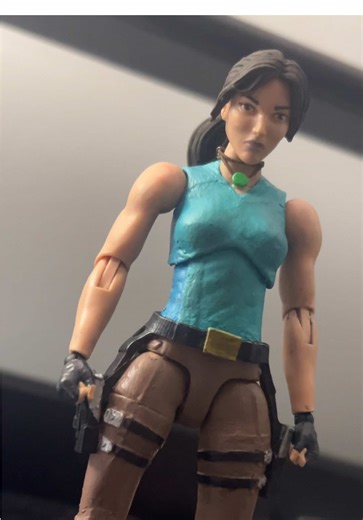 Lara Croft Custom Figure: Finished Creation!