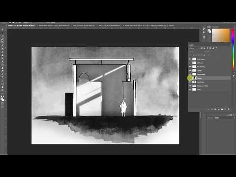 ARCH 230 - Hybrid Media Technique for Architectural Drawings