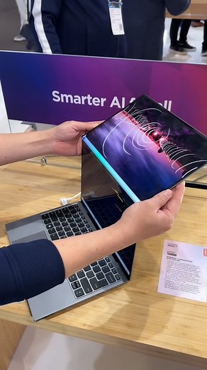 Quantum Techy | Unboxing the futuristic Lenovo laptop with AI features, stunning dual-screen display, sleek design, top-tier performance, and next-gen user... | Instagram