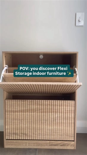 Bunnings Warehouse New Zealand on Instagram: "POV: you discover smart, space-saving storage 🧺 These indoor furniture finds balance function and style effortlessly ✨ Shop the Flexi Storage indoor furniture range in store or online via the link in bio ⬆️ #HomeStorage #StorageSolutions #BunningsFinds"