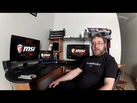 My New Workstation With Plugable USB Dock - Dual Monitors