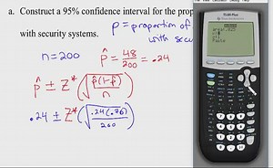 Constructing Confidence Intervals: Exercises 1 - 3