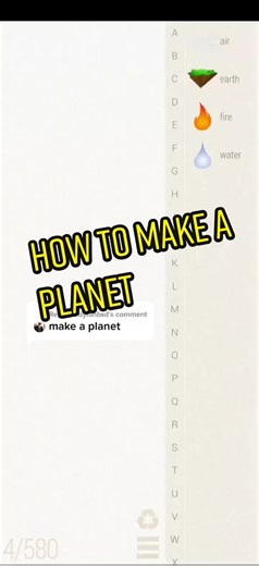Reply to @dylanbxd how to make a planet