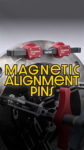 Snap. Level. Weld. The Magnetic Alignment Pins save time on every flange fit-up. Clean alignment. Zero hassle. 💪 Part # MAP200 [https://www.stronghandtools.com/products/map200] #welding #pipewelding #pipewelder #weldlife #fitup #fabrication #industrialwelding #fieldwelding #shutdownlife #weldersofinstagram #weldingtools #flangealignment #pipefitters #tigwelding #stickwelding #structuralwelding #metalwork #weldernation #bluecollar #jobsite | Strong Hand Tools