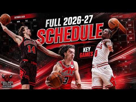 NBA Snubbed The Bulls? 2026-27 Schedule Gives Caleb Wilson A BRUTAL First Test