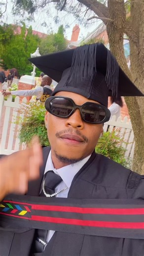 Tsonga Graduate Celebrates Graduation