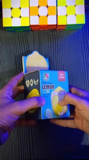 UNBOXING a LEMON! 👀🤯 #shorts #rubikscube #cubing