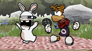 FNF: Rayman VS Rabbids | Friday Night Funkin'