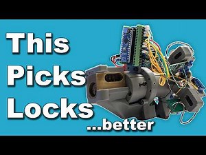 making a robot that uses physics to pick locks
