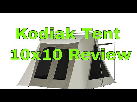 6011 6-Person Kodiak Flexbow Canvas Tent