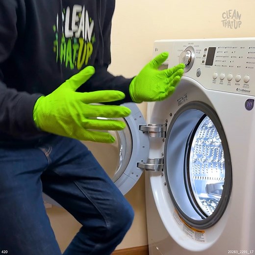 How to Clean a FRONT Loading Washer | Clean That Up
