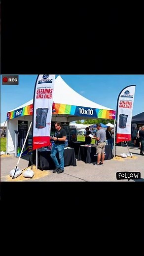 How to set up a portable outdoor trade show tent booth | easy modular display system #tradeshowbooth