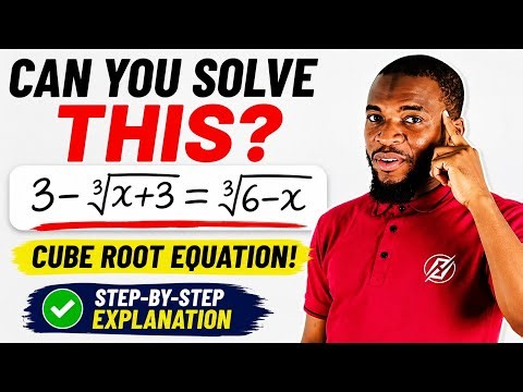 Can You Solve This Cube Root Equation? | Step-by-Step Solution