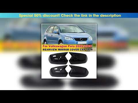 Best Seller For Volkswagen VW Polo 2005-2009 Car Sticker Rearview Side Mirror Cover Wing Cap Exteri
