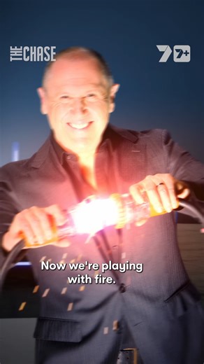 Now we're playing with fire 🔥 Watch The Chase Weekdays at 5.00pm on Channel 7 and 7plus #TheChase https://7plus.app.link/Stream-Channel7 | Channel 7