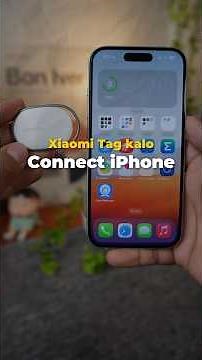 Xiaomi Tag feature when connected to iPhone #xiaomitag