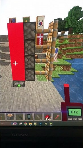 Redstone Remote Control and Vertical Signal