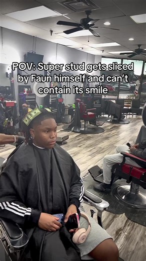 Slicing Haircuts: A Barber's First Stud Client