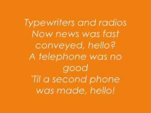 Horrible Histories: Victorian Inventions Lyrics