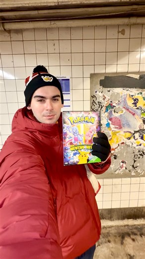Anders | NYC Creator on Instagram: "With #Pokemon30 happening this year, it’s a fun coincidence that the “Pokémon: The First Movie” has recently been uncovered in a NYC Subway Station (during a poster removal). After hearing that it is still there, I adventured over to check it out with the original DVD that I dug up. 📍 East Broadway (F) Station (Near the Madison St & Rutgers St Station) ⏰ Unknown how long it will still remain for so would recommend going soon to see it (to help preserve it, pl