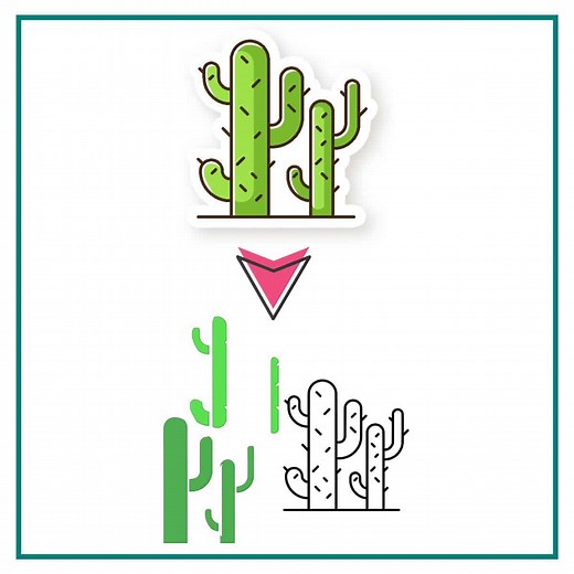 How to convert an image to a multi-layer cut file using only Design Space