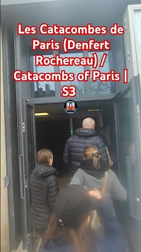 Les Catacombes de Paris (Denfert Rochereau) / Catacombs of Paris | S3 | #1🚇
