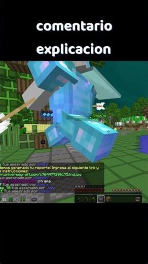 Zpiritx Reportando Hackers #minecrafthacks #minecraft #universocraft #reporthack #hypixel