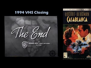 Casablanca (1994 VHS Closing)