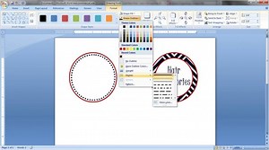 Membuat Desain Stiker label Dengan Microsoft Word, Begini Caranya?