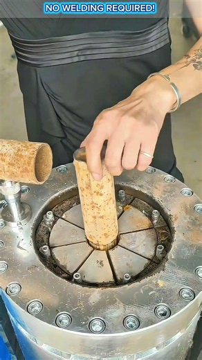 Hydraulic Pipe Swaging Machine Creates Perfect Tube Joints Without Welding!