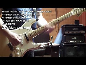Single Coil Pickups: Noisless vs Lace Sensor vs Jazz Mania