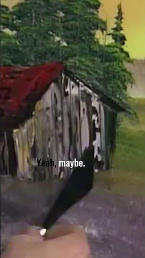 "A House-ectomy." #paintlikebobross #painting #bobrosspainting #oilpainting #art