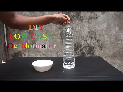 DIY : How to make low cost dechlorinator/anti chlorine