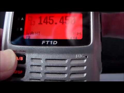 Yaesu FT1D Setup