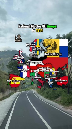 😳😳😳 #ww1 #europe #1914 #national #motto #war #fyp #mappinguk #maps #mapping