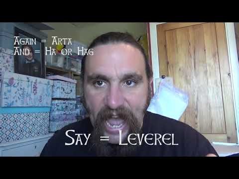 Learning Cornish for Absolute Beginners - Lesson 1